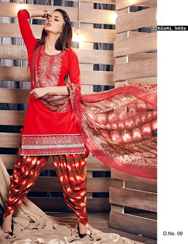 Fancy Patiala Suit By SAREE MALL
