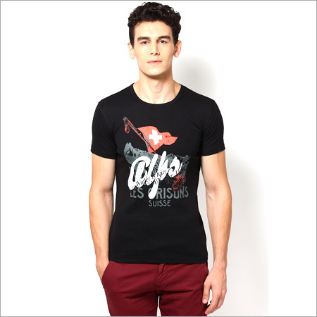 Cotton Round Neck T-Shirt