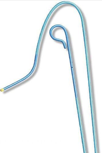 Tempo Angiographic Catheter - Braided Nylon Shaft, Blue, Designed For Hospital Use | Portable Manual Operation, Weighs 20-50 Grams