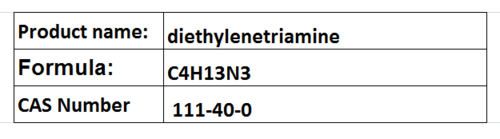 Diethylenetriamine - Colorless Liquid, CAS 111-40-0 | Weak Base, Water Soluble, Chemical Intermediate