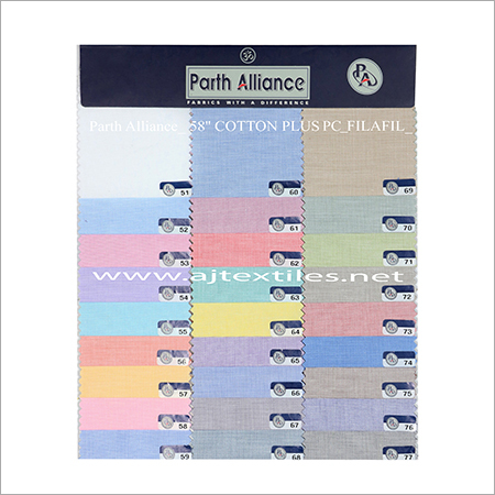 Light Filafil Shirting Fabric