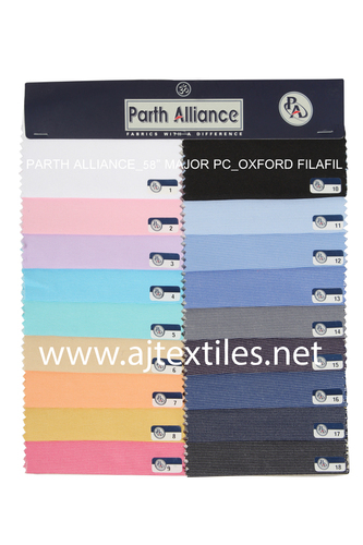 Oxford Filafil Shirting Fabric