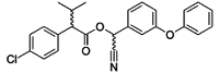Fenvalerate C25h22clno3