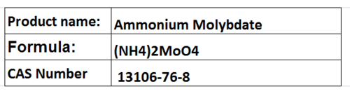 Ammonium Molybdate - White Crystals, (NH4)2MoO4, 13106-76-8 | High Purity, Water Soluble, Versatile Compound