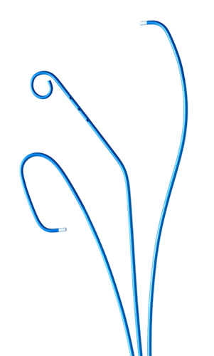 Blue Pro-Flo Angiographic Catheter