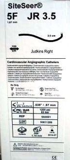 Black Siteseer Angiographic Catheter