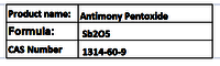 Antimony Pentoxide