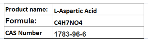 L-aspartic Acid - White Crystalline Powder, Cas 1783-96-6 | Protein Synthesis, Urea Cycle, Gluconeogenesis