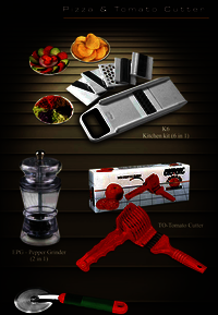 Pizza & Tomato Cutter