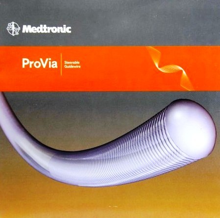 ProVia Guidewire - Soft Plastic, 180/300 cm Lengths, White Color | Manual Operation, Available in Silicone & Hydrophilic Coating, Straight & Tapered Tips