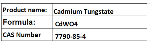 Cadmium Compounds