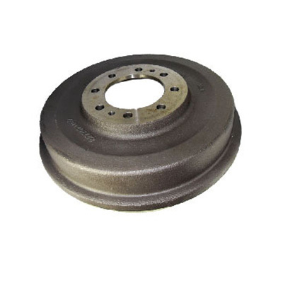 Brake Drum - Cast Iron, 12 Inch Diameter, 2 Inch Thickness | Annealed, 8 Mounting Holes, Machined Surface, Durable Material, Easy Installation