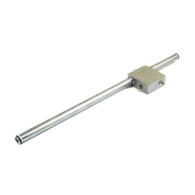 Pipe Stand With Pressure Control - Stainless Steel 1 Inch Diameter, 12 Inches Length | Threaded Connection, Precise Control, Durable Design