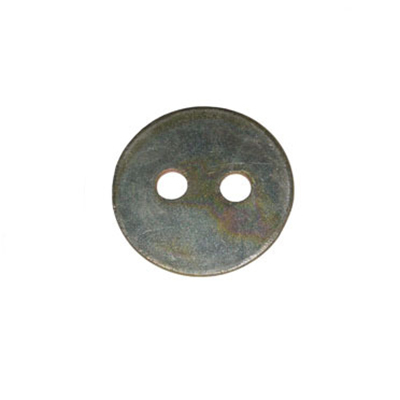 Washer - Metal 20mm Diameter, 2mm Thick, Antique Brass Finish | Durable, Corrosion Resistant, Two-Hole Design, Easy Installation