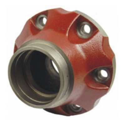 Front Wheel Hub - Cast Iron, 150x100x50 mm, Red Paint, 5x139.7 mm Bolt Pattern | Tapered Roller Bearing, Durable, Reliable, Corrosion Resistant, Precise Machining, Smooth Operation