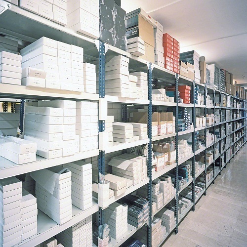 Warehouse Slotted Angle Racks Capacity: 50 - 150 Kgs Udl Load