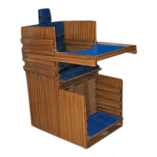 CP Chair Wooden - Hardwood Legs & Teak-Ply Laminated Top, Foam Padded Knee Support | Natural Polished Finish, Portable Design, Suitable for Adults, Children, and Infants