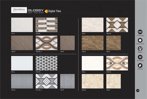 Multi Color Wood Green Wall Tiles