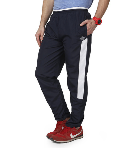 Mens Nevy & white Trackpant