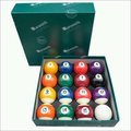 Billiard Balls - Phenolic Resin, 57.2mm Diameter, Multicolored | Durable, Fine Finish, Impact Resistant, Precise Design, Professional Use