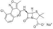 Flucloxacillin Sodium Application: Industrial