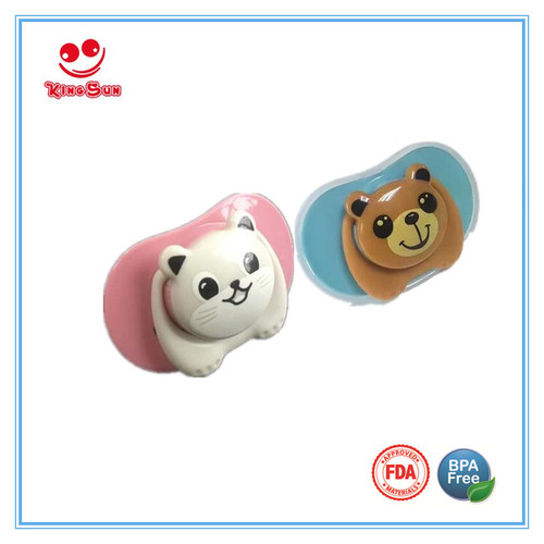 Customized Or Choose Our Existing Colors Bpa Free Cartoon Infant Baby Pacifiers