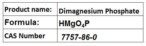 Dimagnesium Phosphate - White Powder, CAS 7757-86-0 | High Purity, Food Grade, Water Soluble
