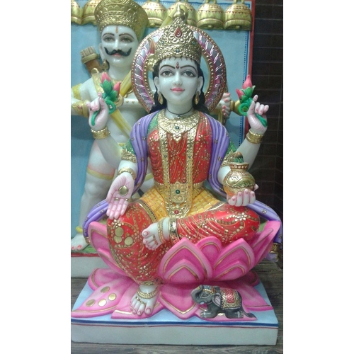 Marble Laxmi God Statue