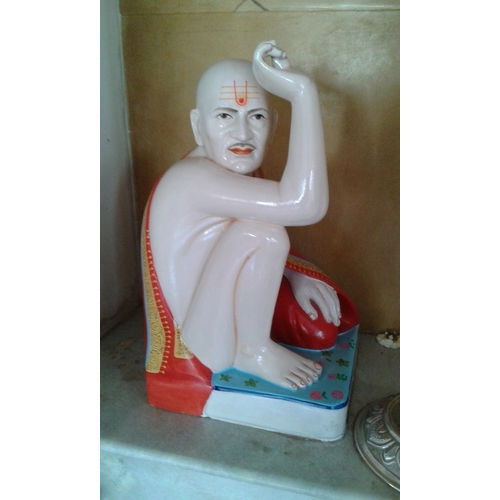 White Marble Human Moorti