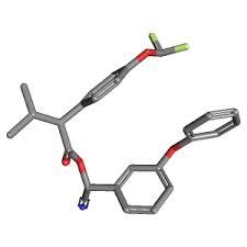 Flucythrinate Cas Number : 70124-77-5 - Molecular Formula: C26H23F2No4