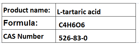 L-tartaric acid L-tartaric acid