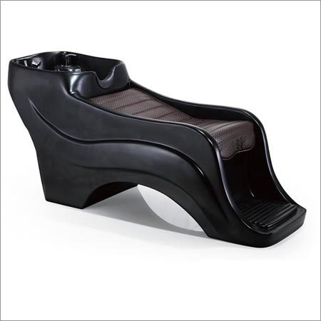 Shampoo Station - Plastic, 130x60x100cm, 10 Litres Bowl Capacity | Comfortable Seat, Lumbar Support Cushion, Ergonomic Design, Modern Style