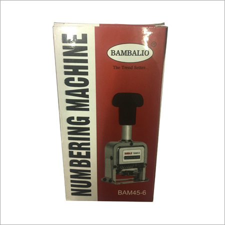 Numbering Machine