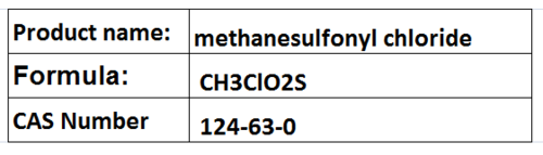 methanesulfonyl chloride methanesulfonyl chloride