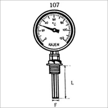 Bimetal Dial Thermometer Application: Marine Engineering