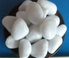 Half White River Pebble