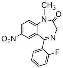 Flunitrazepam - reference spectrum