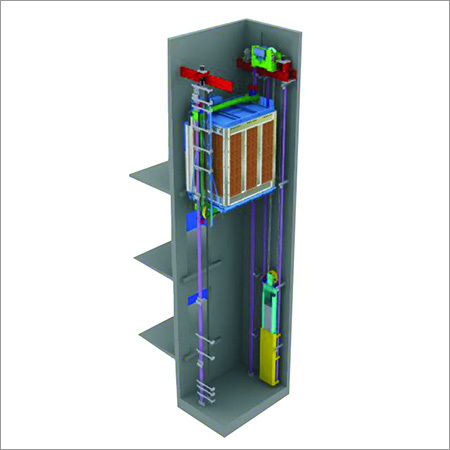 MRL Elevator Section