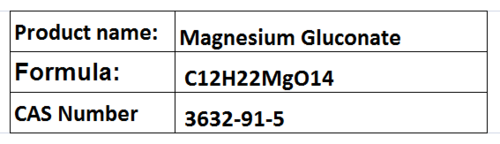 Magnesium Gluconate - White Crystalline Powder, CAS 3632-91-5 | High Purity, Water Soluble, Stable Compound