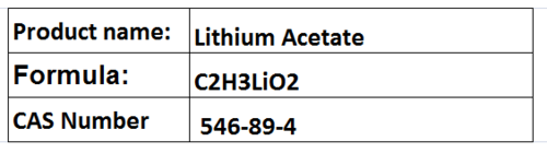 Lithium Acetate - White Crystalline Powder, CAS 546-89-4 | High Purity, DNA RNA Buffer, Yeast Cell Permeabilization