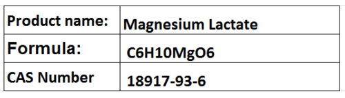 Magnesium Lactate