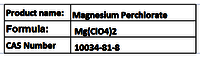 Magnesium Perchlorate - White Crystalline Solid, 2.6 G/cmâ³ Density | Powerful Oxidizer, Gas Drying Agent, Desiccant