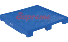 Blue Plastic Roto Pallets