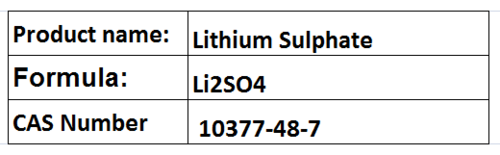 Lithium Sulphate