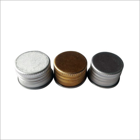 Polished Aluminum Plain Caps 25 mm