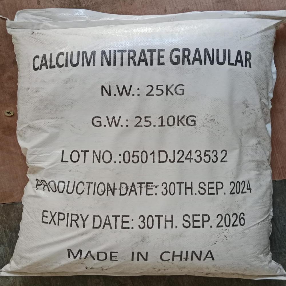 Haripatti Calcium Nitrate - Granular, 25-50 Kg/acre Soil Conditioner | Promotes Cell Elongation, Enhances Nitrogen Uptake, Supports Vegetative Growth