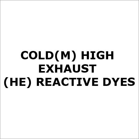 Reactive Cold Dyes