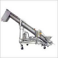 Twin Screw Conveyors - Stainless Steel, Trough/circular Type For Horizontal/inclined Conveying | Easy Discharge, Robust Design, Longer Life