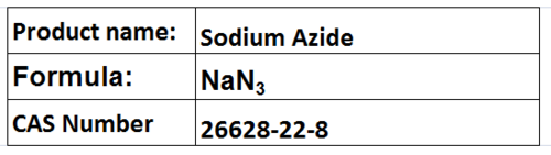Sodium Azide