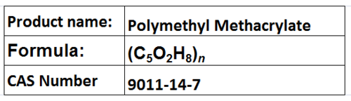 Polymethyl Methacrylate